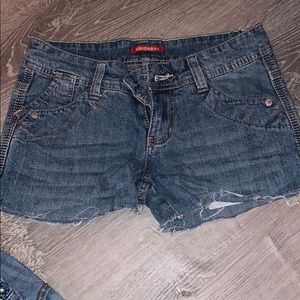 jean shorts